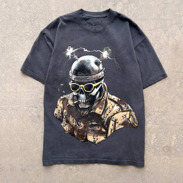 New power generation skull casual street T-shirt