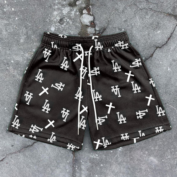 Tide brand LA mesh street shorts