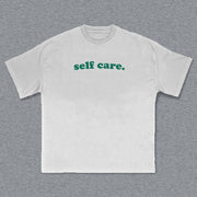 Mac Miller Self Care Print Short Sleeve T-Shirt
