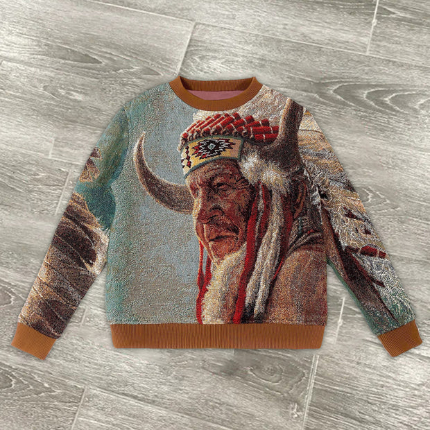 Retro trendy casual street sweatshirt