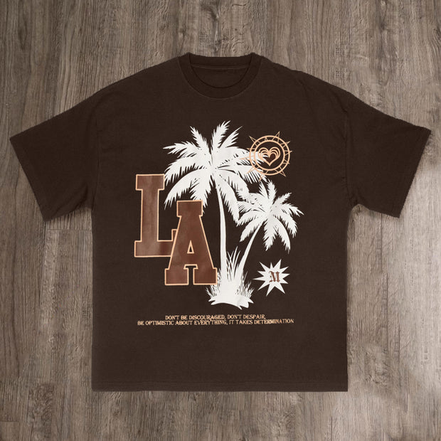 LA Print Short Sleeve T-Shirt