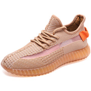 Fashionable breathable angel terracotta color casual running shoes