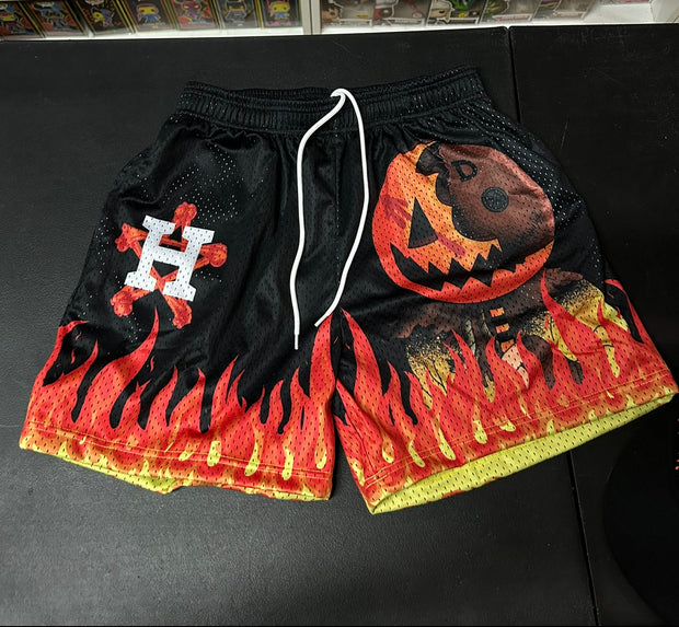 Vintage Halloween Shorts