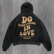 Stylish personalized printed college style hoodie