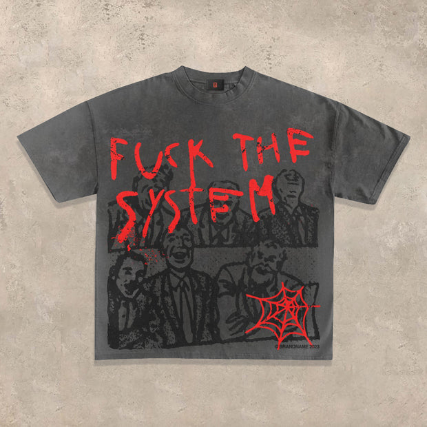 F*ck the System Vintage T-Shirt