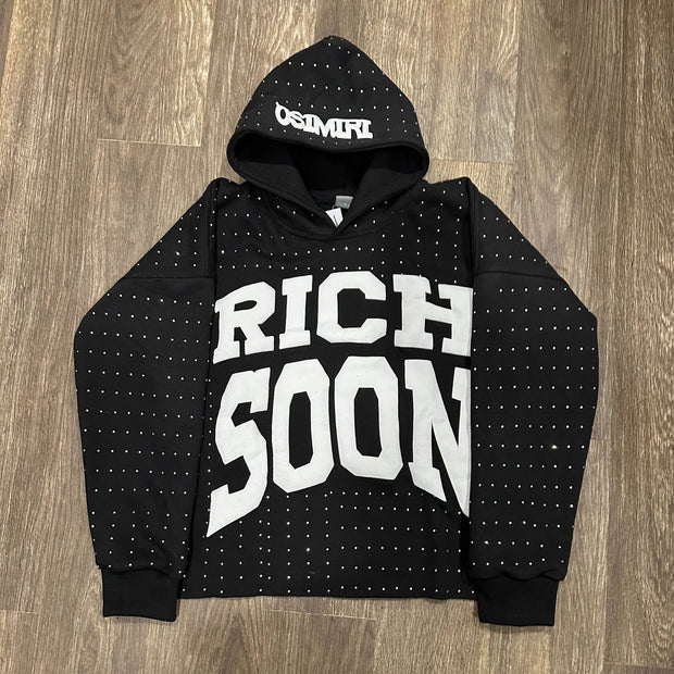 Personalized street style printed hoodie