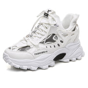 Technology reflective mesh heightening dad shoes
