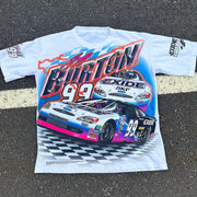 Street Style Racing No.99 Print Short Sleeve T-Shirt