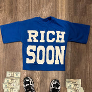 Rich Soon Patch Casual Streetwear T-shirt