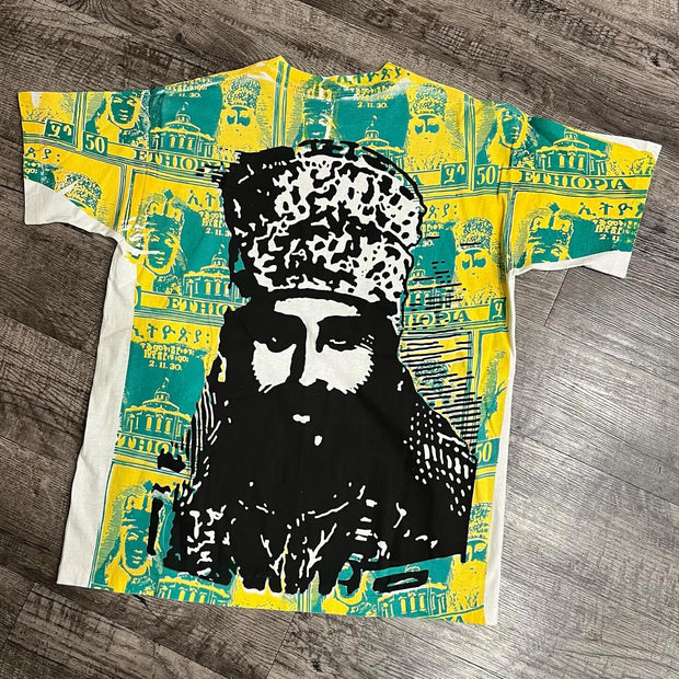 Marley rock all over print cotton T-shirt
