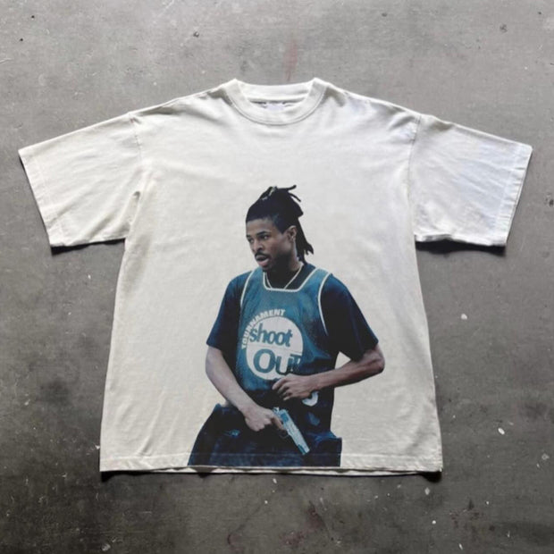 Basketball Player JA Print Short Sleeve T-Shirt