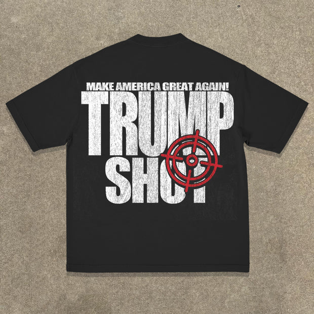 Trump Shot Casual T-Shirt