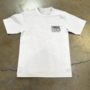 Rap music festival printed cotton T-shirt
