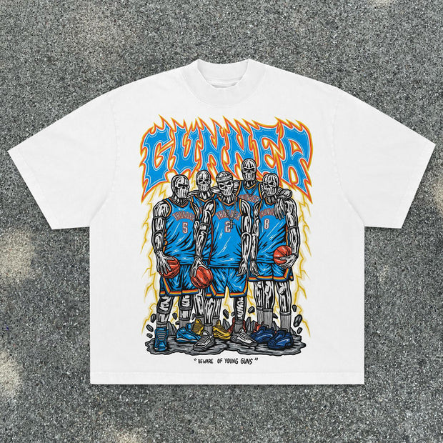 Thunder Street Basketball T-Shirt