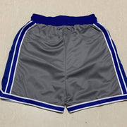 Casual print contrast sports shorts