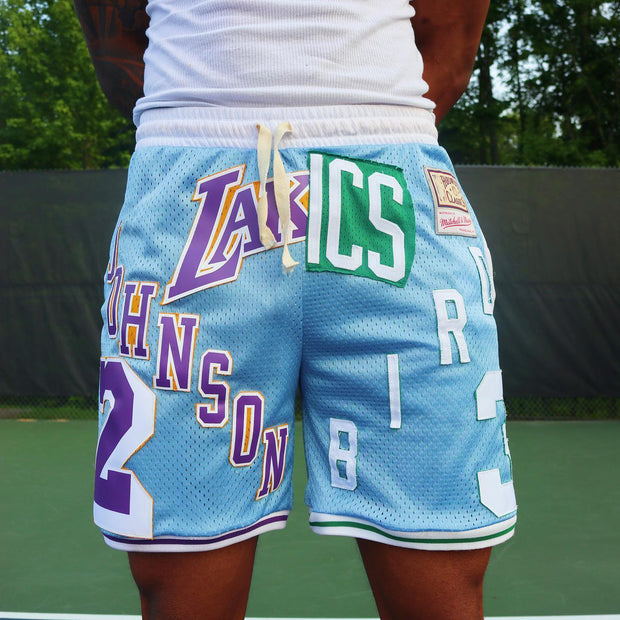 Basketball Patch Casual Mesh Shorts