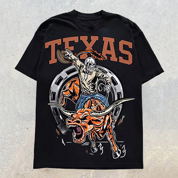 Texas Print Short Sleeve T-Shirt