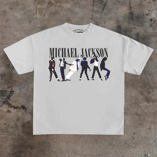 Michael Jackson Memorial Print T-shirt