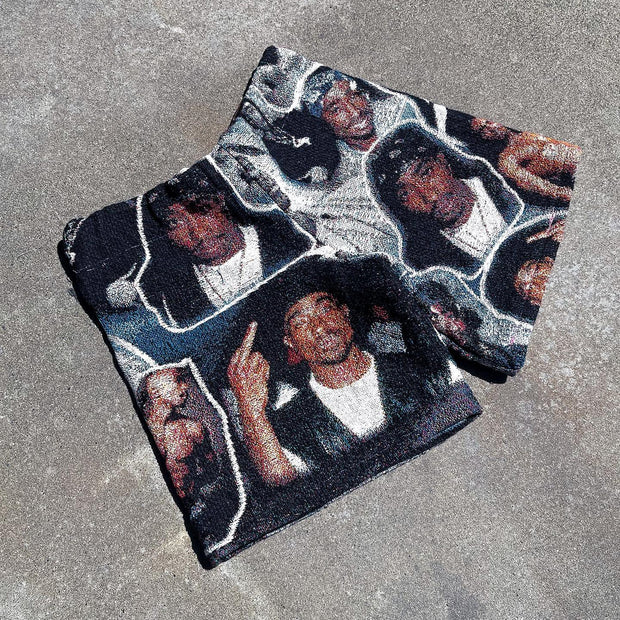 Rapper 2pc tapestry shorts