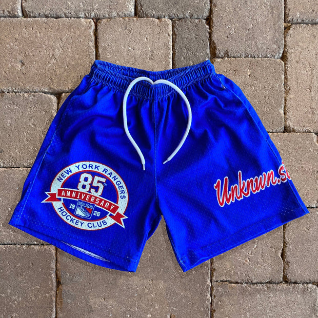 New York Rangers Print Mesh Shorts