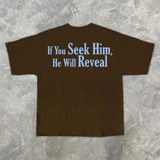 Jesus saves casual street short sleeve T-shirt