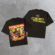 Hustle Mania Print Casual Street Basketball Two-Pack