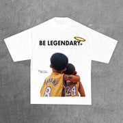 Be Legendary casual street basketball T-shirt