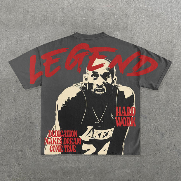 Legend Print Short Sleeve T-Shirt