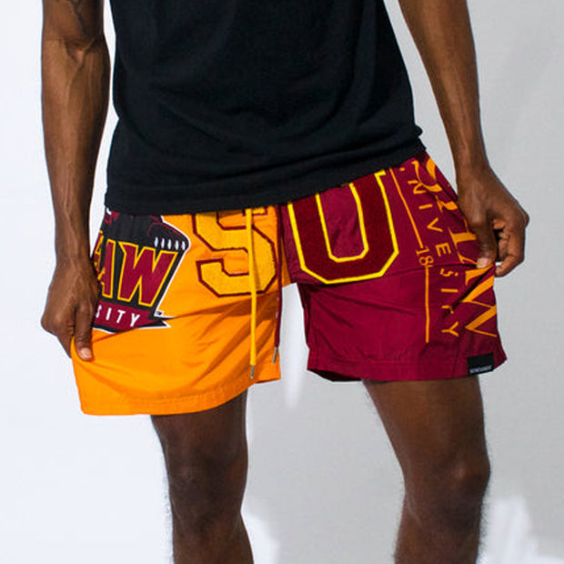 Casual street sports patchwork shorts