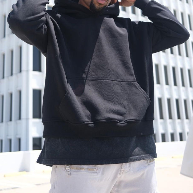 Hip-hop trendy basketball pattern hoodie