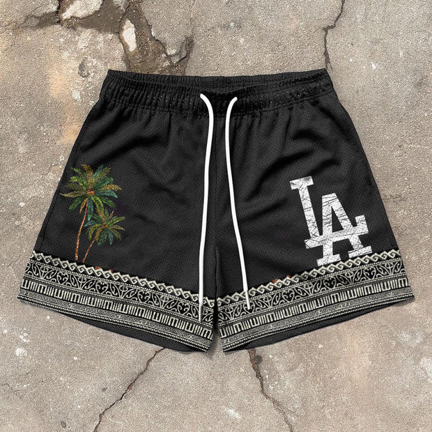 Tide brand LA Hawaiian mesh shorts