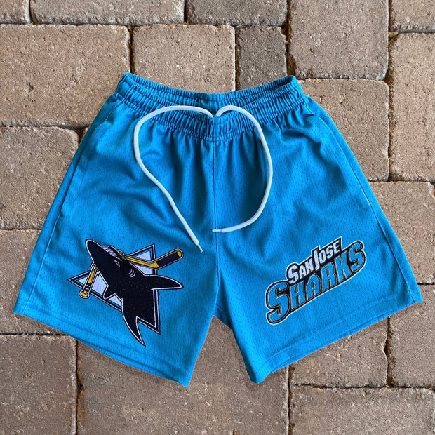 San Jose Sharks Print Mesh Shorts