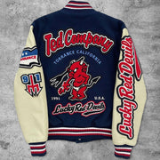 Casual Devil Rugby Baseball Jacket