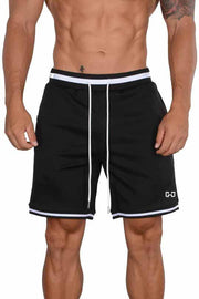 Men's quick-drying fitness training pants three to five points beach basketball pants