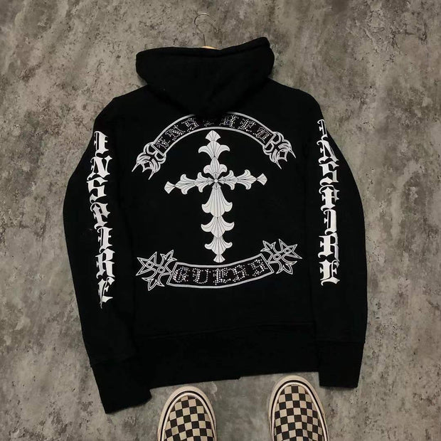 Cross casual street sports hoodie
