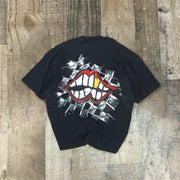 Graffiti trend personalized print short-sleeved T-shirt