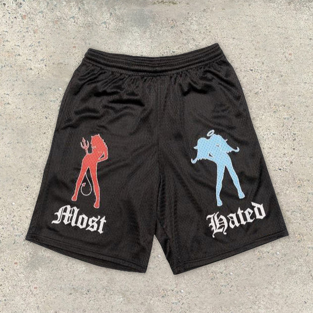 Statement street sports shorts