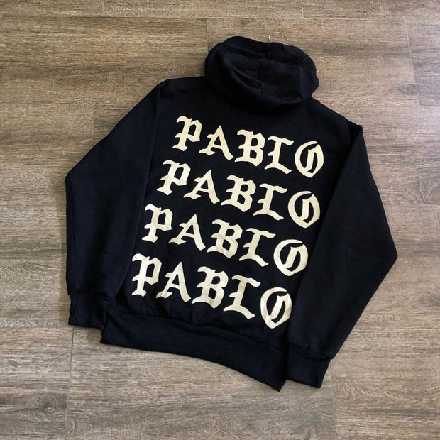 Fashion Loose Personality Letter Print Long Sleeve Hoodie