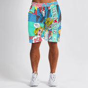 Personalized digital print shorts men