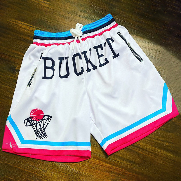 Personalized printed basketball shorts