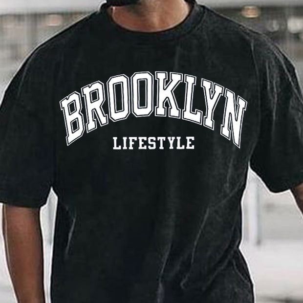 Brooklyn Print Short Sleeve T-Shirt