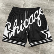 Trendy casual retro street sports shorts