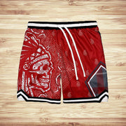 Personalized Indian skull casual shorts