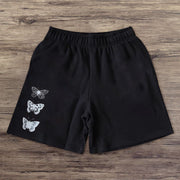 Loose casual sports simple shorts butterfly print