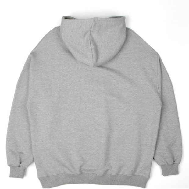 Fleece padded printed fashion pullover hooded sweatshirt