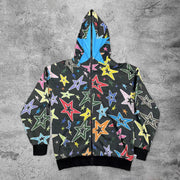 Lucky Star Casual Sports Street Hoodie