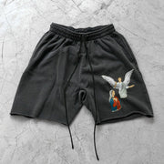 Retro personality casual casual street shorts