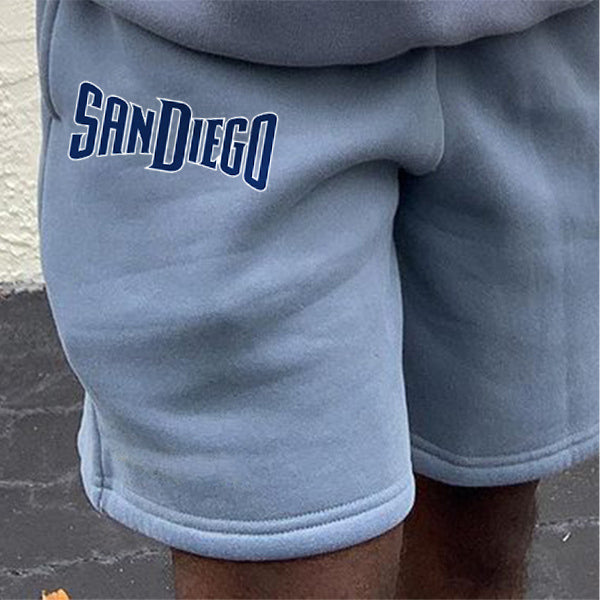 Santiago Print Elastic Shorts