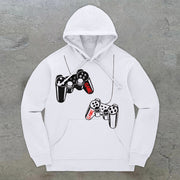 Game Console Retro Casual Long Sleeve Hoodie