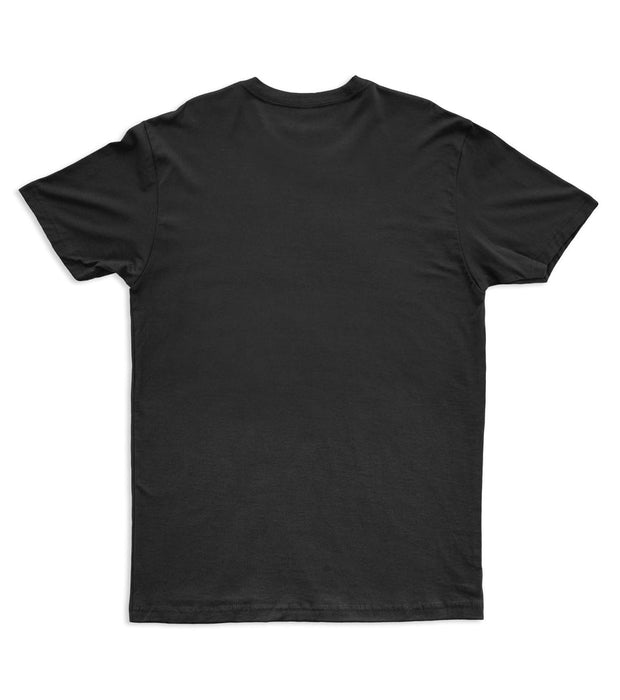 rose print short-sleeved T-shirt